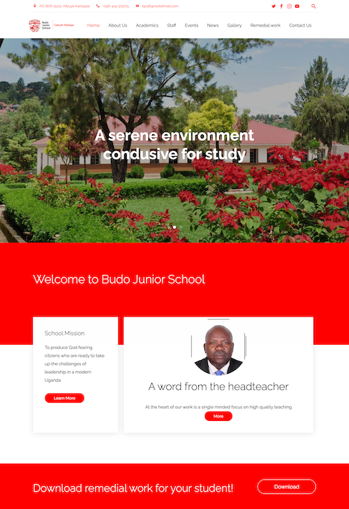 About company page preview